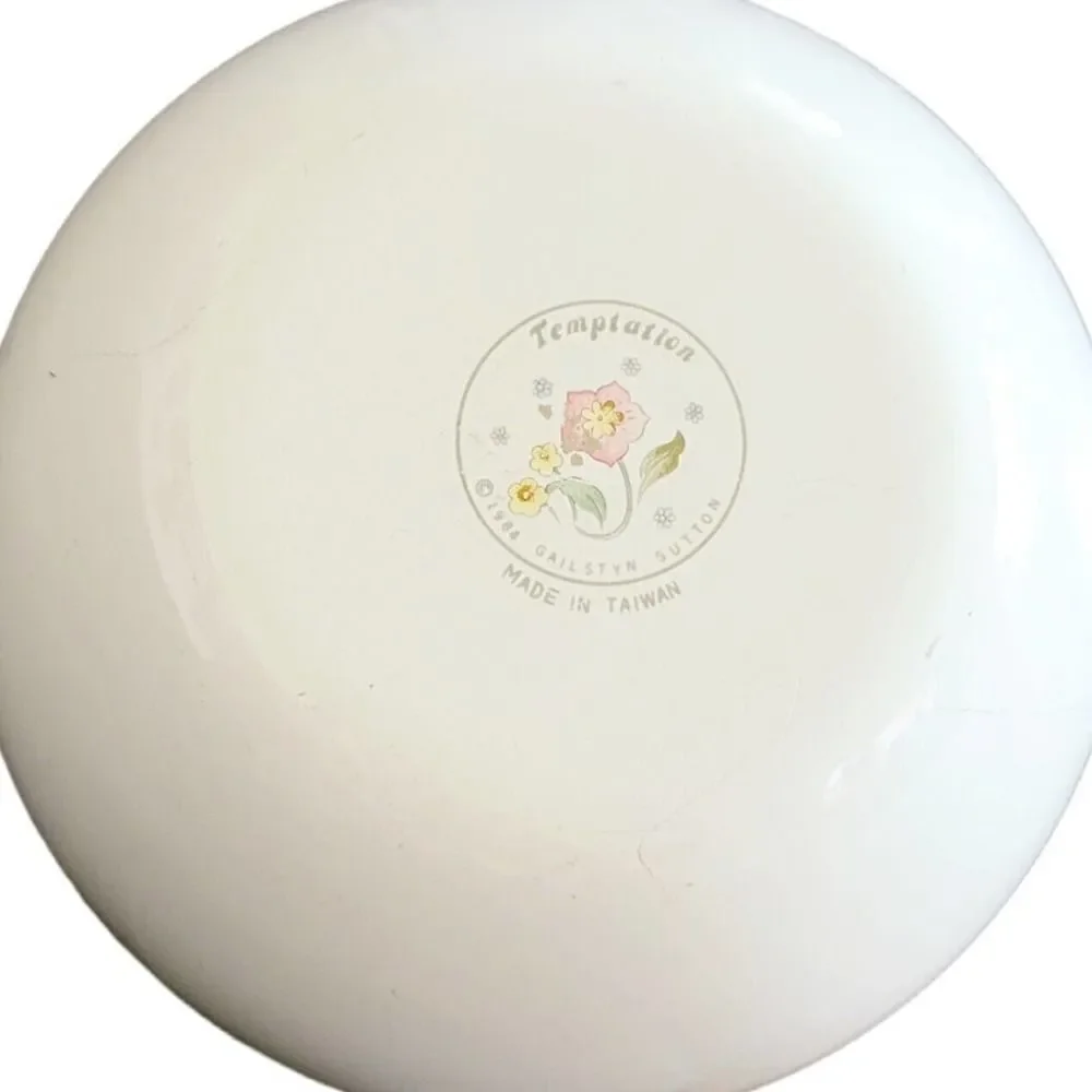 Vintage Gailstyn Sutton Floral Temptation Cook N Serve Fine China Mixing Bowl